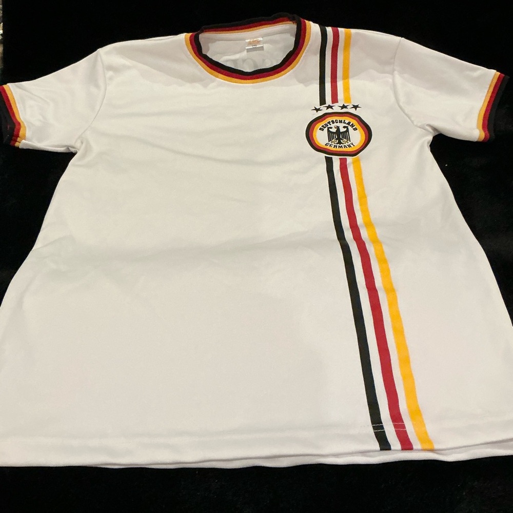 Germany National Team Deutschland Premium  SoccerJersey Size 14-16Y
